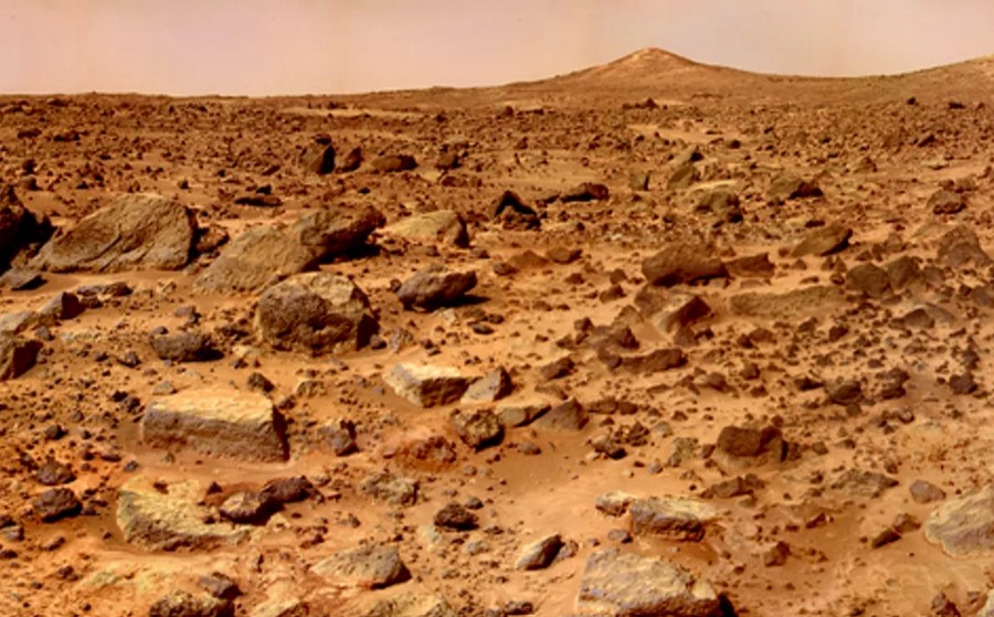 Was there a catastrophic nuclear war or event on Mars?